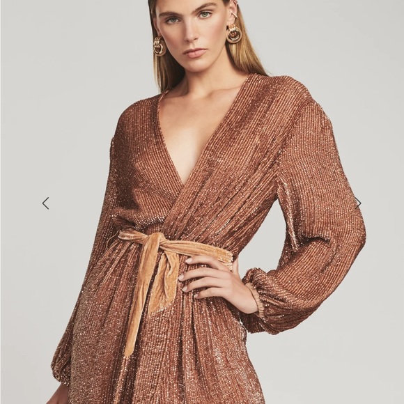 Retrofete GABRIELLE SEQUIN ROBE - Picture 2 of 15